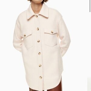 Aritzia Ganni Shirt Jacket